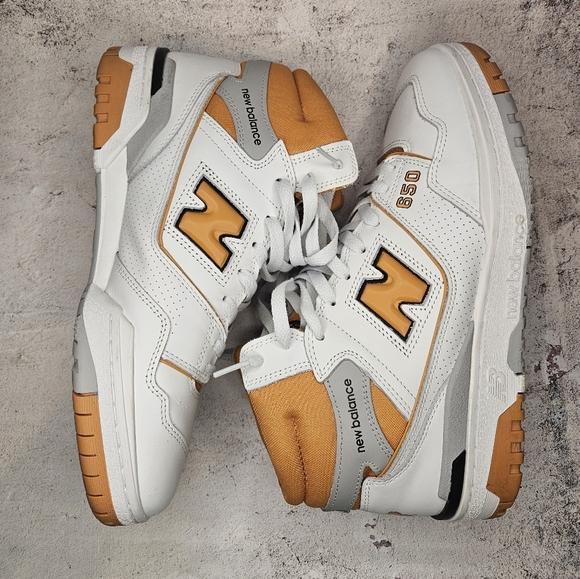 New Balance 650R Caryon High / Mens Size 10 / Colorway - White & Orange - Picture 7 of 10